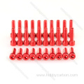 Aluminum Anodized Hex Socket Head Cap Screw